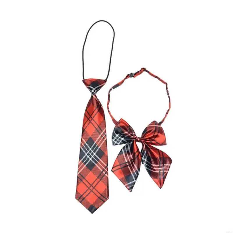 270d Women Bowknot Krawatten Knoten Freie Hals Krawatte für einheitliche Nette Krawattenanzüge Süße einfache faule Person Jungen