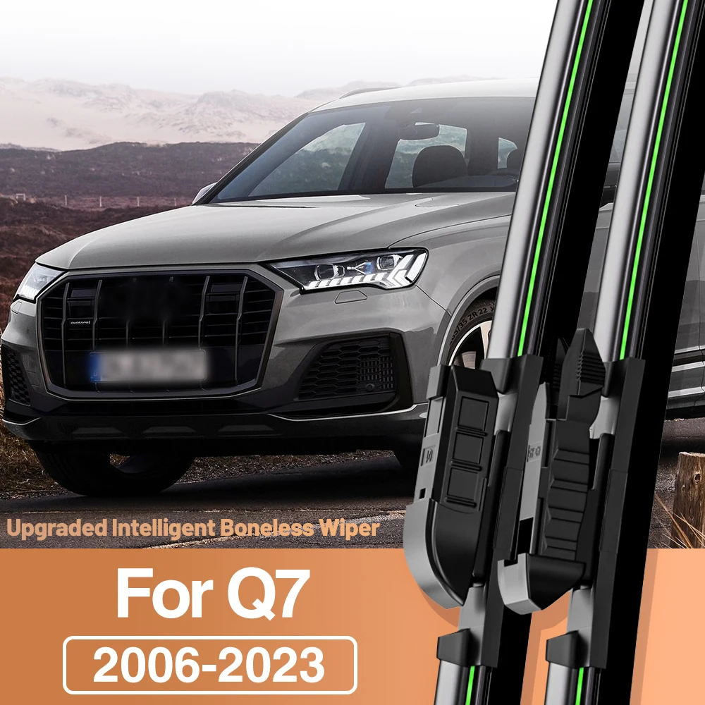 

2pcs For Audi Q7 4L 4M 2006-2023 Front Windshield Wiper Blades Windscreen Window Accessories 2008 2010 2011 2012 2016 2020 2021