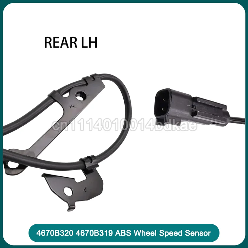 4670B320 4670B319 ABS Wheel Speed Sensor Rear Left Right Position Replacement Unit 2.0L 2012-2021 Vehicle System Auto Accessory