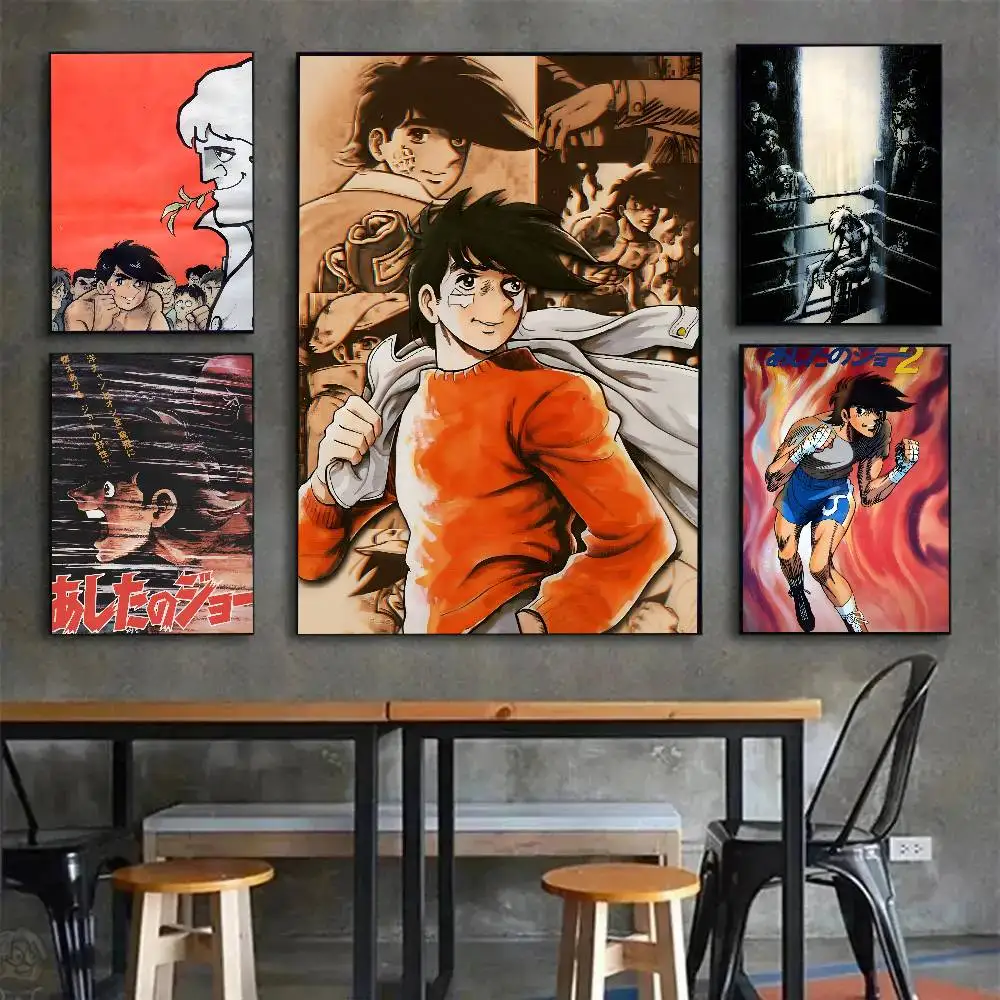 A-Ashita No Joe ANIME ملصق فني مع مطبوعات هدية تزيين غرفة النوم وغرفة المعيشة #2