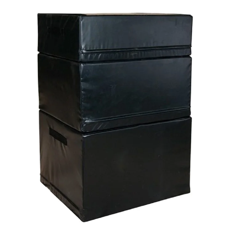 

Wholesale Home Gym Training Jumping Adjustable Box Custom Logo Fitness Soft Foam Plyo Box