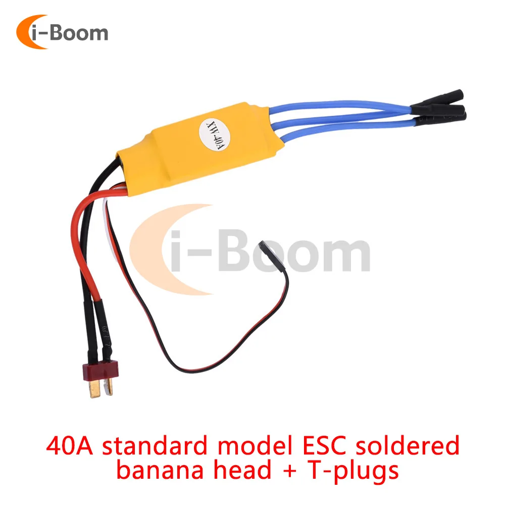 30A 40A Brushless Motor ESC Electronic Speed Controller Model Airplane ESC Motor Drive Controller Multi-axis