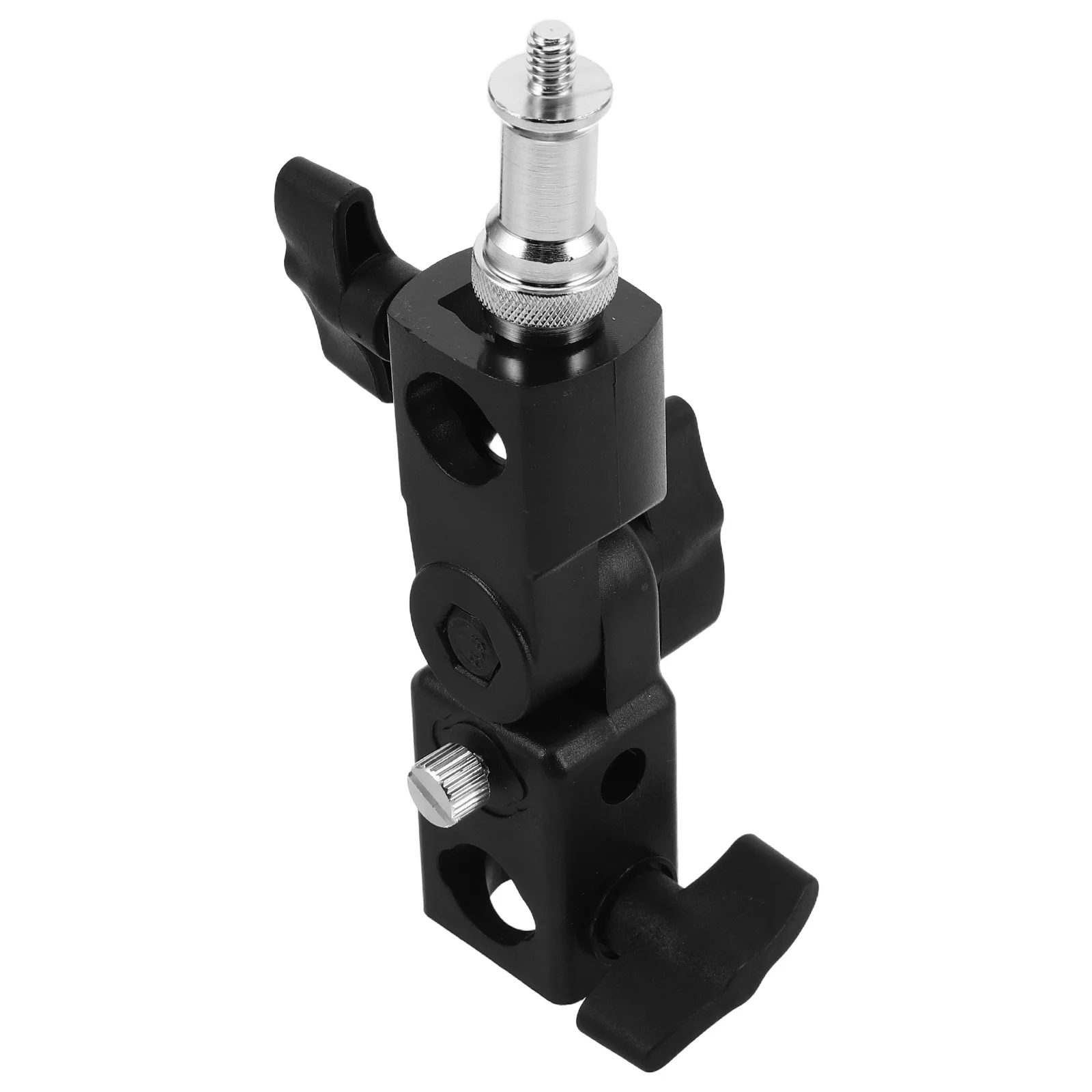 

Compact Lightweight Camera Flash Bracket Adjustable Umbrella Stand Adapter Kit Stable Support Low Light Conditions Photography