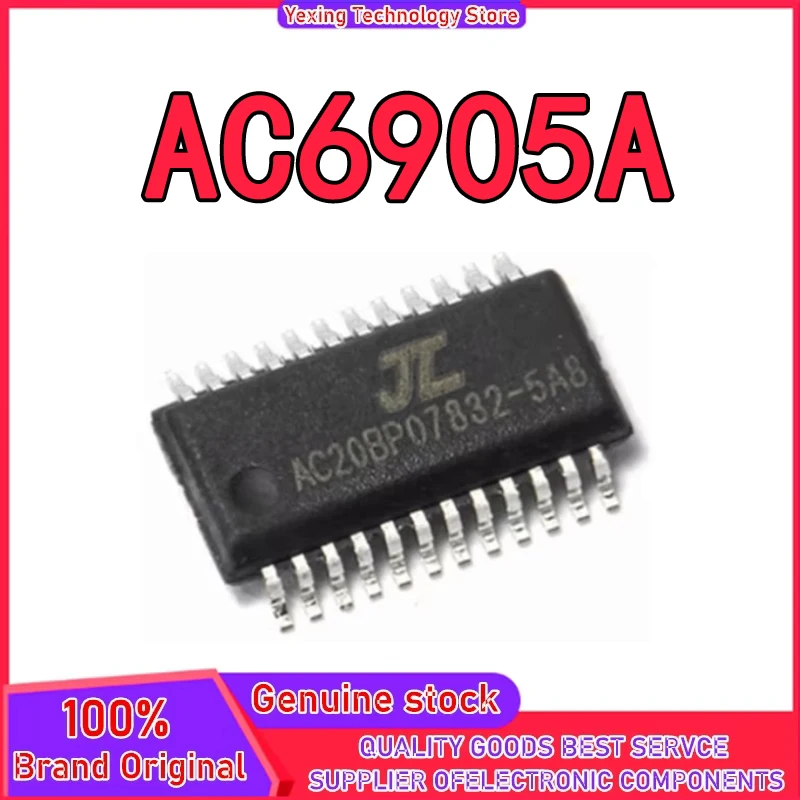 10PCS 100% New AC6905A SSOP24 lossless decoding Bluetooth chip IC