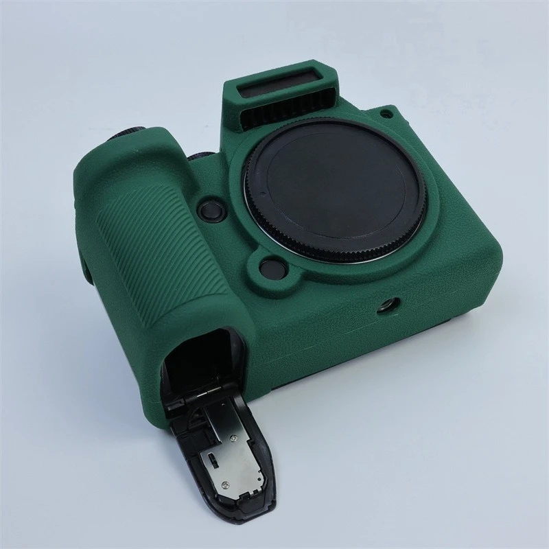 ل Lumix Panasonic S5II ، حقيبة amera S5M2 حافظة حماية من السيليكون s52 حافظة مطاطية ناعمة + طبقة حماية LCD من الزجاج المقسى