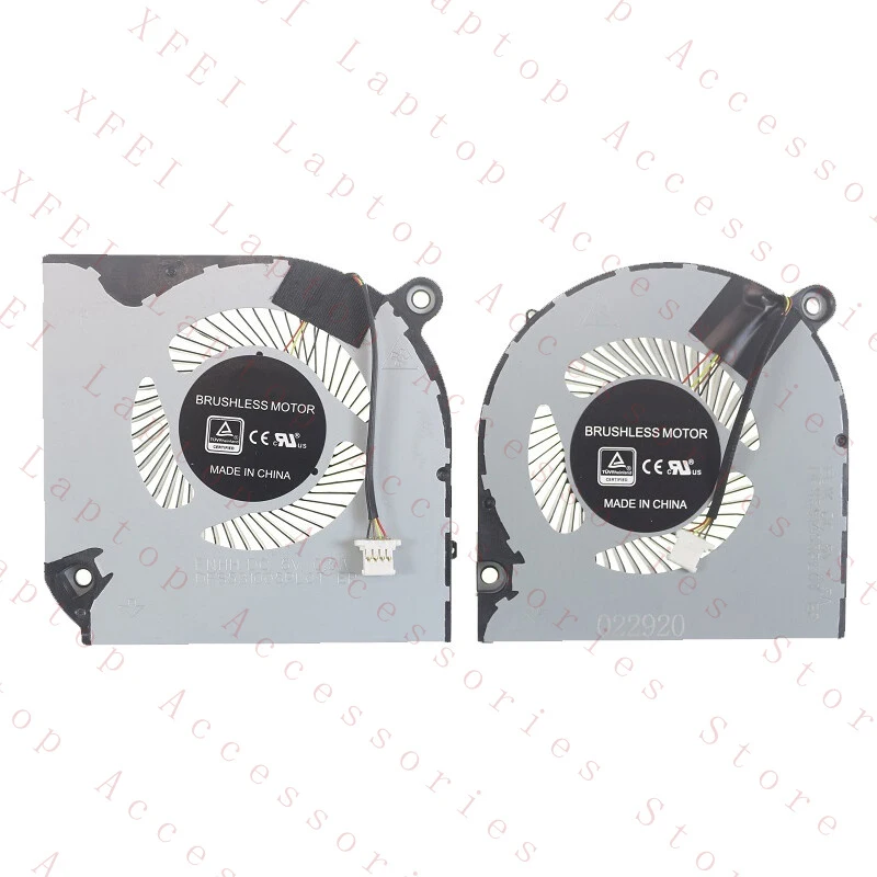 D  New for Acer Nitro 5 AN515-43 AN515-54 AN517-51 Nitro 7 AN715-51 CPU & GPU Fans