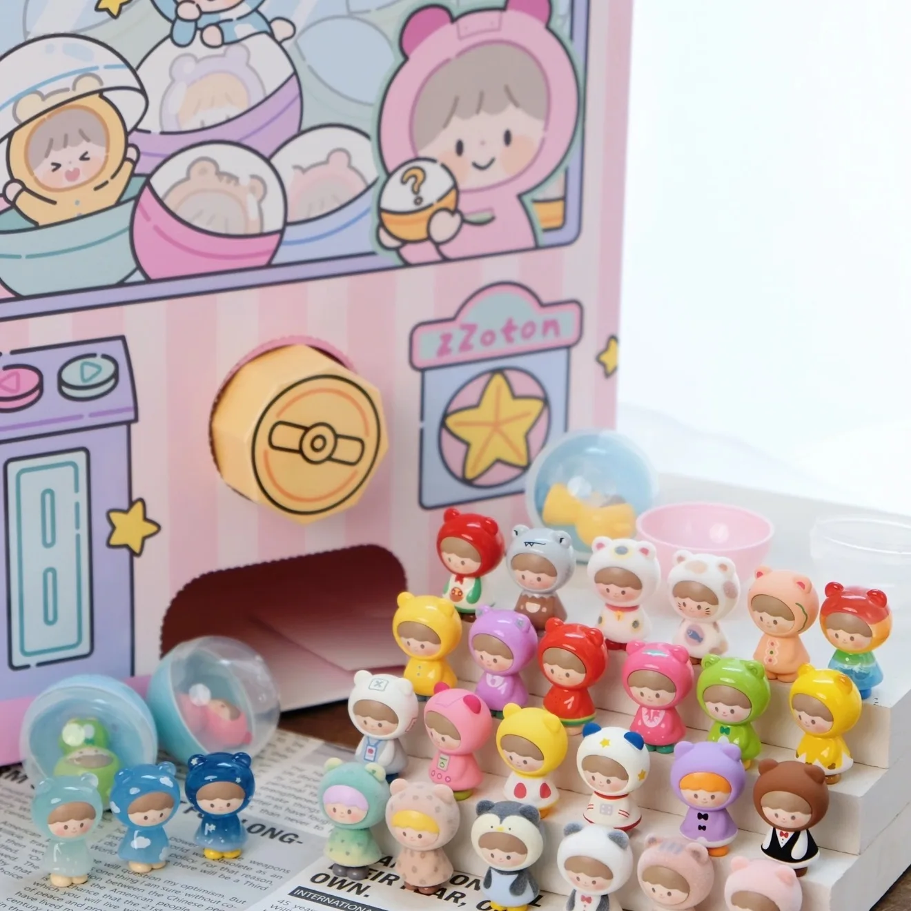 

Аутентичный единорог Zhuo Dawang, милая и поворотная серия первой поколения, кукла в слепой коробке, украшение ручной работы, подарок для девочки и мальчика