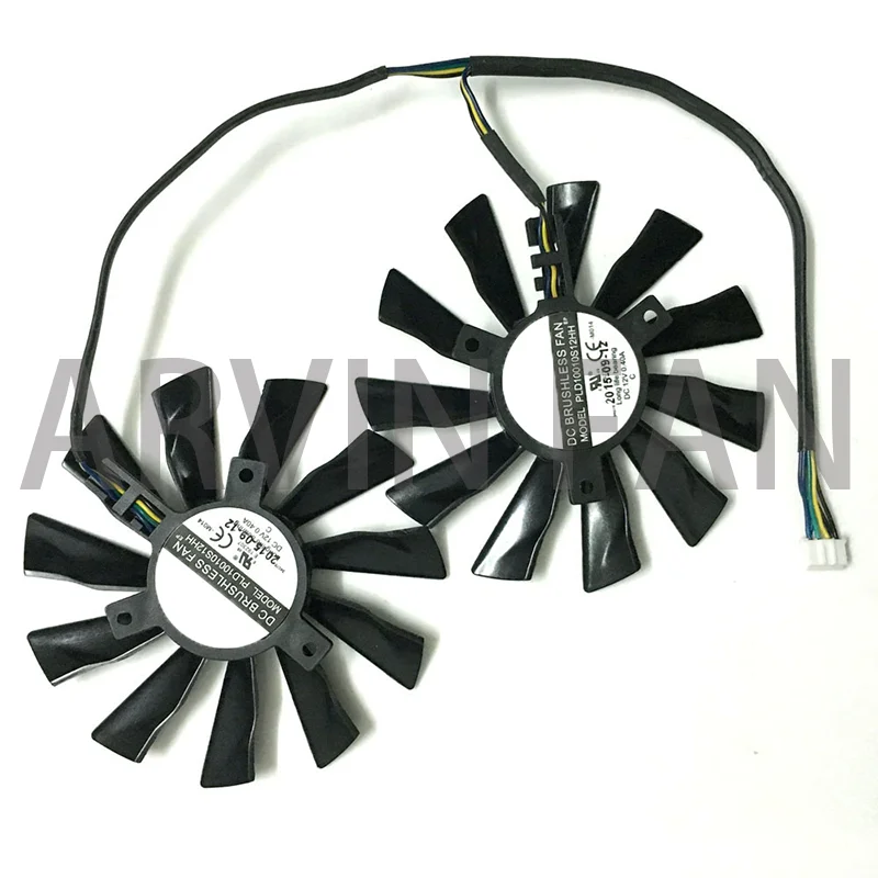 1Set PLD10010B/S12HH GPU Cooler Graphics Card Fan For R9 290X/280X/270X/260X GTX 750 760 770 780 Replace