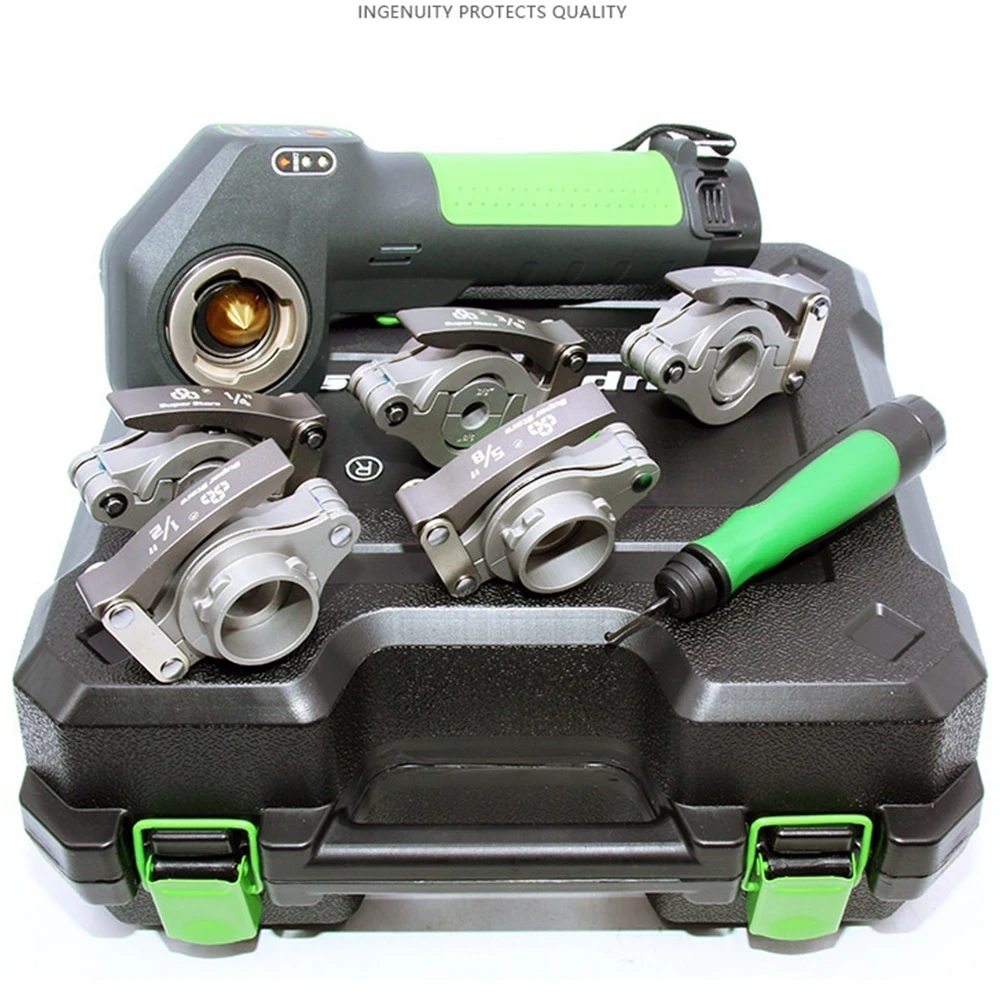 ST-E800A Lithium Battery Expander Flaring Tool Electric Copper Tube Expander Refrigeration Maintenance Tool