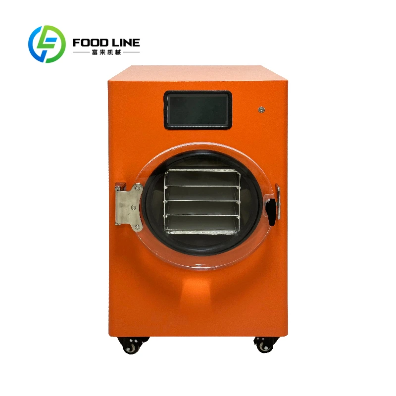 

Home Use Freeze Dryer Machine Stainless Steel Tray Fruit Snack Freeze Drying Equipment Support Customized