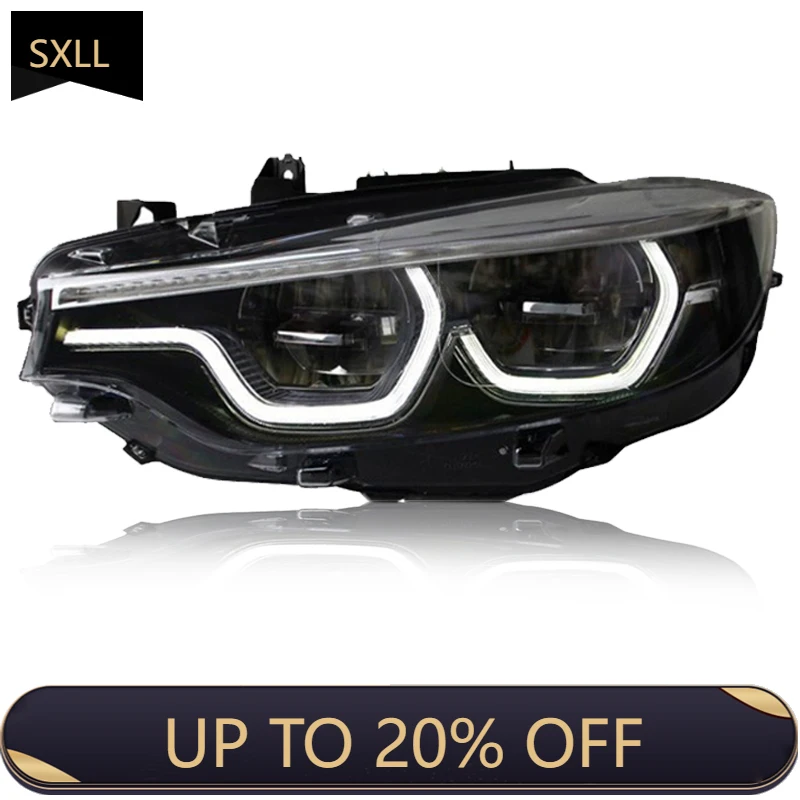 

SXLL For Light Emitting Diode Headlights 2013-2019 4 Series Projector Lenses Automotive Light Emitting Diode Headlights Automoti
