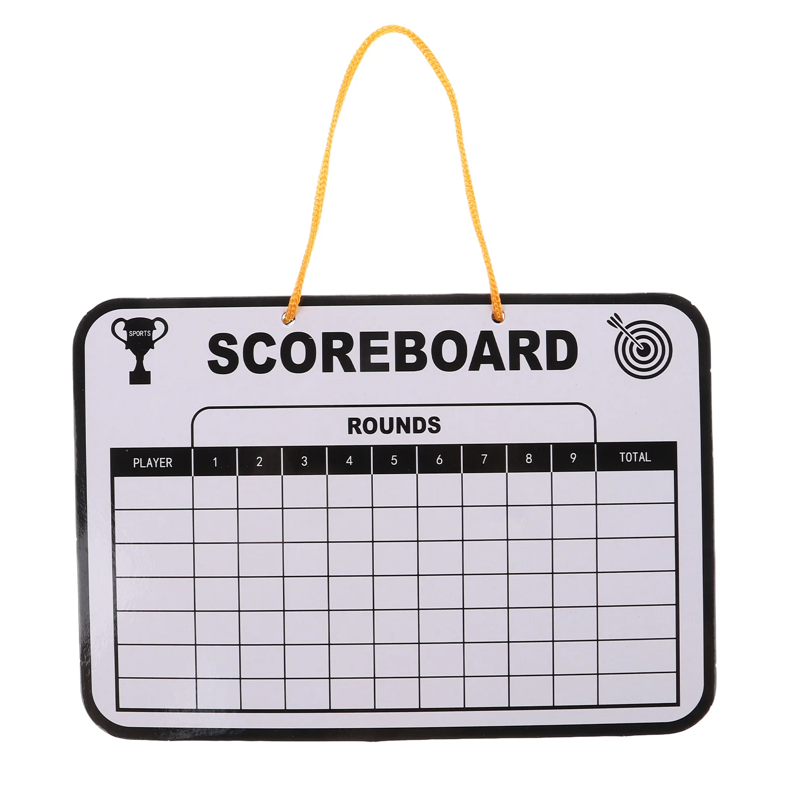 

Golf Scoreboard Golfing Training Competition Erasable Cardboard Record Dry Erase Writing Child