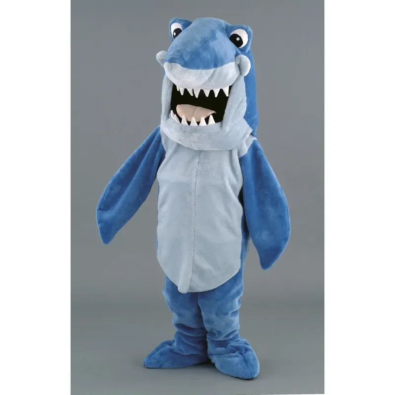 Shark mascot adult cosplay costume