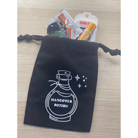 5Pcs Bachelorette Emergency Kit Hangover Potion Party Candy Bag Small Bag Halloween Must Haves Bridal Shower Gothic Accessories