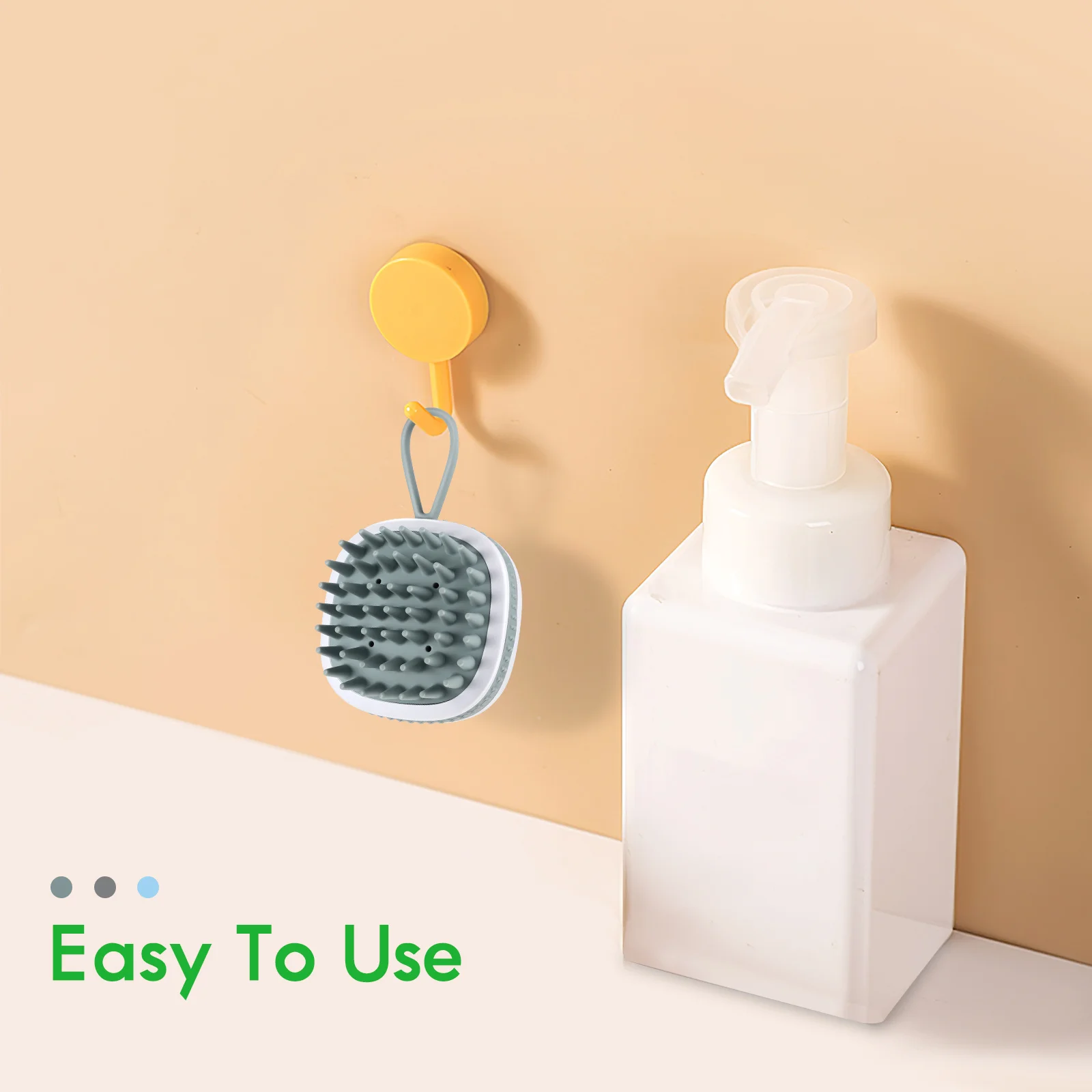 

6pcs Massager Brush Portable Daily Scalp Exfoliator For Hair Cleaning Massage Professional Household Scalp Care Tool