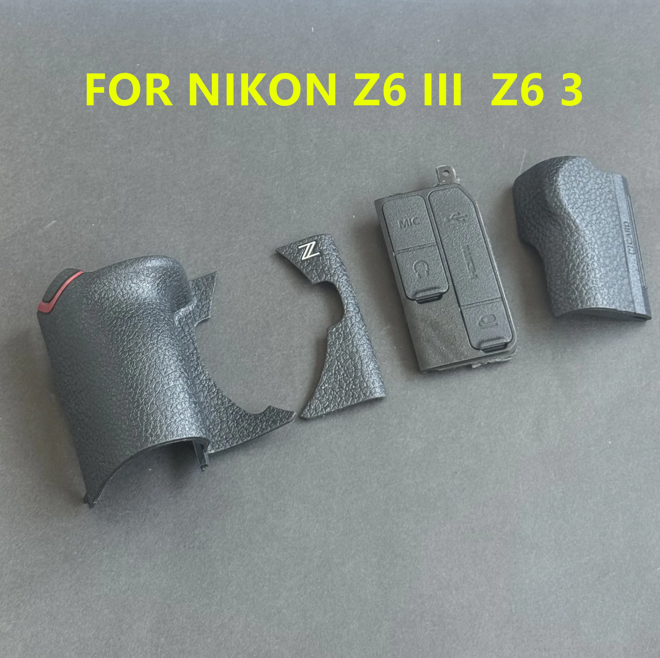 Nikon Camera Z6 Iii - ยางจับด้านข้างด้านหลังด้านหน้า ยางตัวเครื่อง ยางสำหรับซ่อมกล้อง NIKON Z6 III