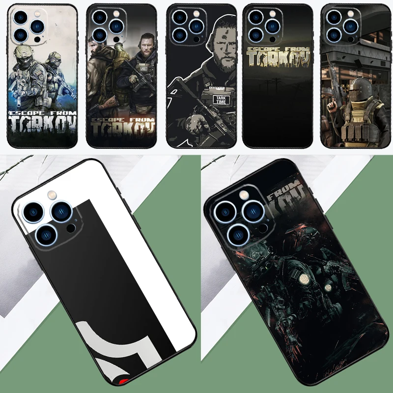 Escape From Tarkov Phone Case For iPhone 16 15 14 13 12 11 Pro Max XS X XR Plus 13 12 Mini Cover Coque