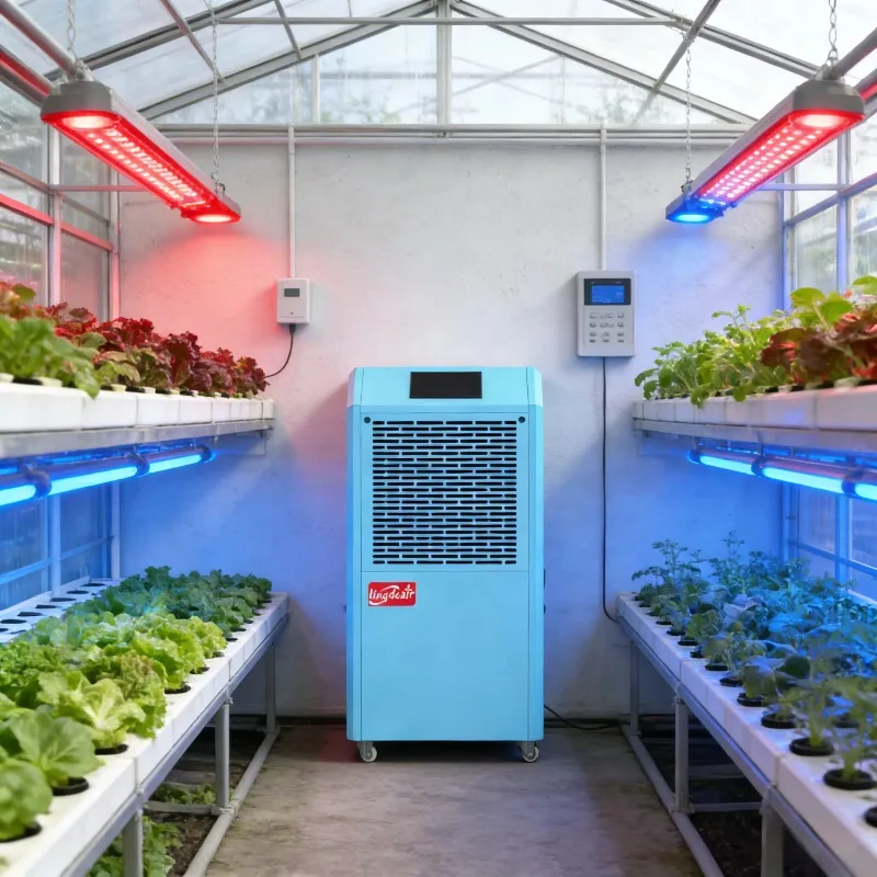 

Lingbe Air Filter Washable Type Industrial Commercial Warehouse Greenhouse Grow Room Dehumidifier Digital Display