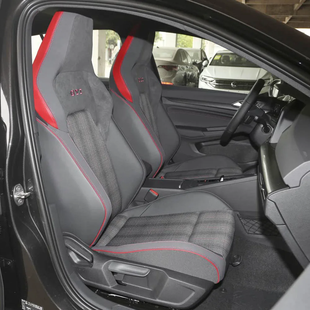 

Car Seat Covers For Volkswagen Golf 8 GTI VW MK8 2020 2021 2022 Nappa Leather Custom Full Set Interior Protector Accessories