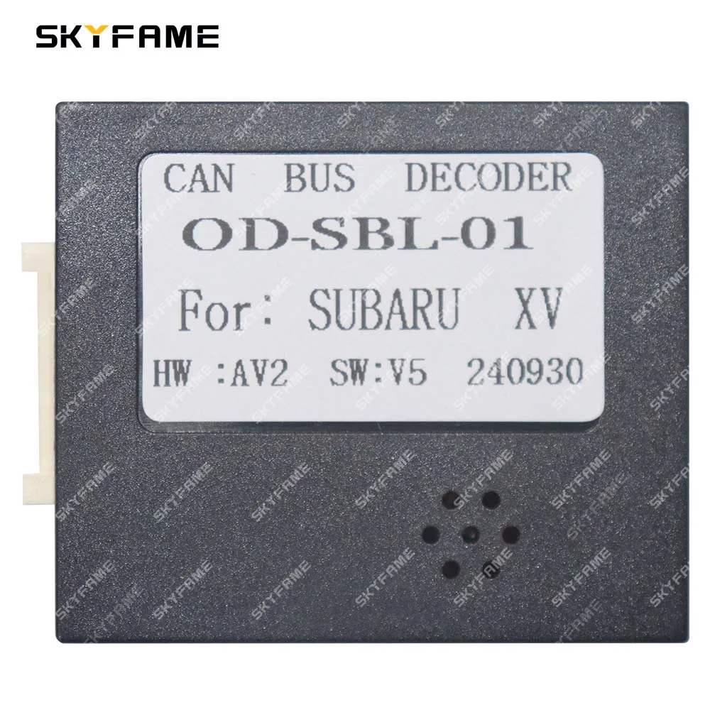 SKYFAME 16Pin สายไฟรถยนต์อะแดปเตอร์กล่อง Canbus ถอดรหัสสําหรับ Subaru Legacy Outback Forester XV Crosstrek OD-SBL-01