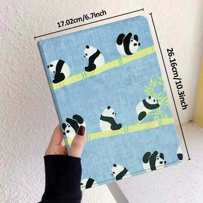 الإبداعية الباندا الكرتون نمط لهواوي MediaPad MatePad M5 M6 11 12 X SE T10 T10s 2 C5e T5 Pro لايت الهواء 11.5 بوصة اللوحي