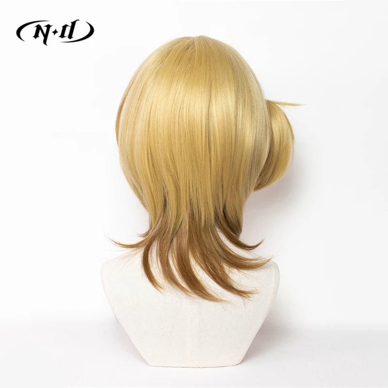 ND Luca Kaneshiro Cosplay Wig Hairpiece VTuber Cosplay Hair Wig for Comic Con Coser Costume Theme Party Heat Resistant Synthetic