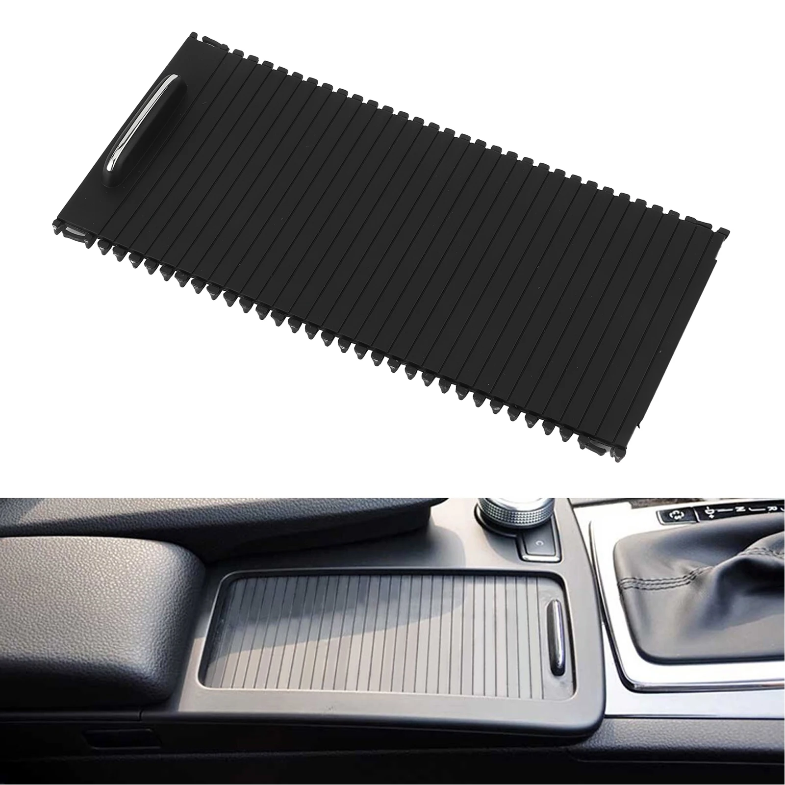 Center Console Roller Blind Cover A20468076079051 2046807607 A2046807607 Fit for C‑Class E‑Class S204 W204 A207