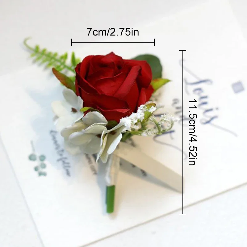 Pink noivo corsage casamento boutonniere rosa broche flores dama de honra pino para convidados acessórios de casamento foto adereços para convidados