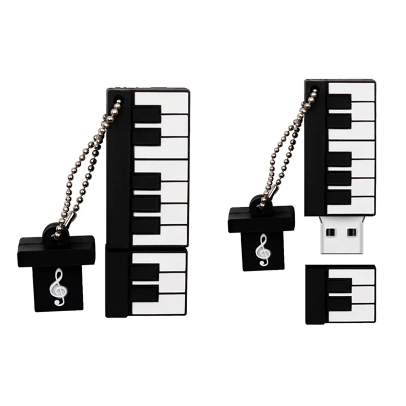 USB Flash Drive USB2.0 Memory Stick Piano Button Pen Drive USB Stick For  Desktop Laptop