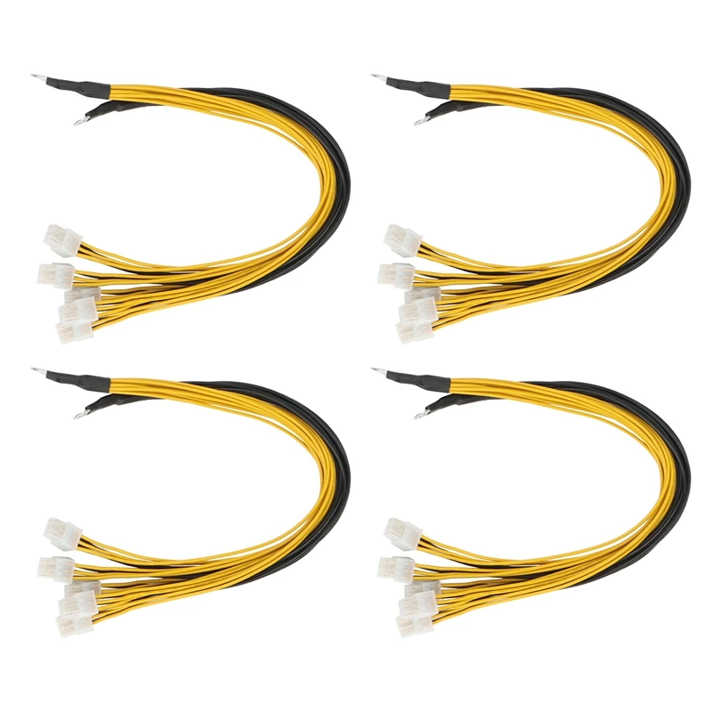 6Pin Connector Server Power Supply Cable Pcie Express For Antminer S9 S9I Z9 For P3 P5 Support Miner PSU Cable