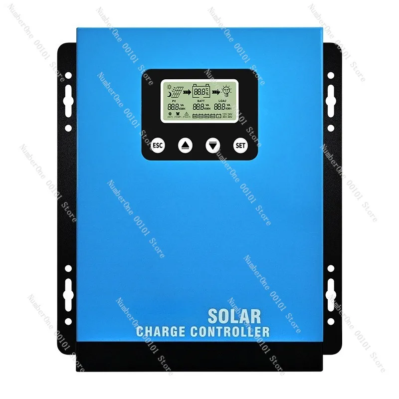 120A Solar Charge Controller 12V-48V Auto Recognition PV Regulator For RV Home Off Grid Energy Storage System