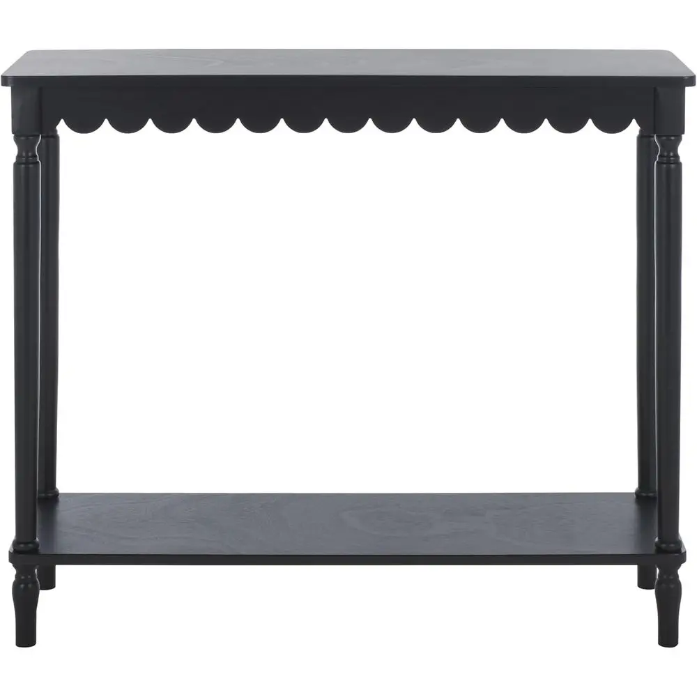 

Коллекция Haven: Консольный стол в стиле французского кантри, матовый черный, для прихожей, гостиной, фойе