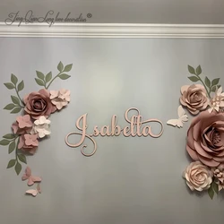 Custom Personalized Wooden Name Signs, Children's Name Wall Decor, Wooden Letters, Wall Names