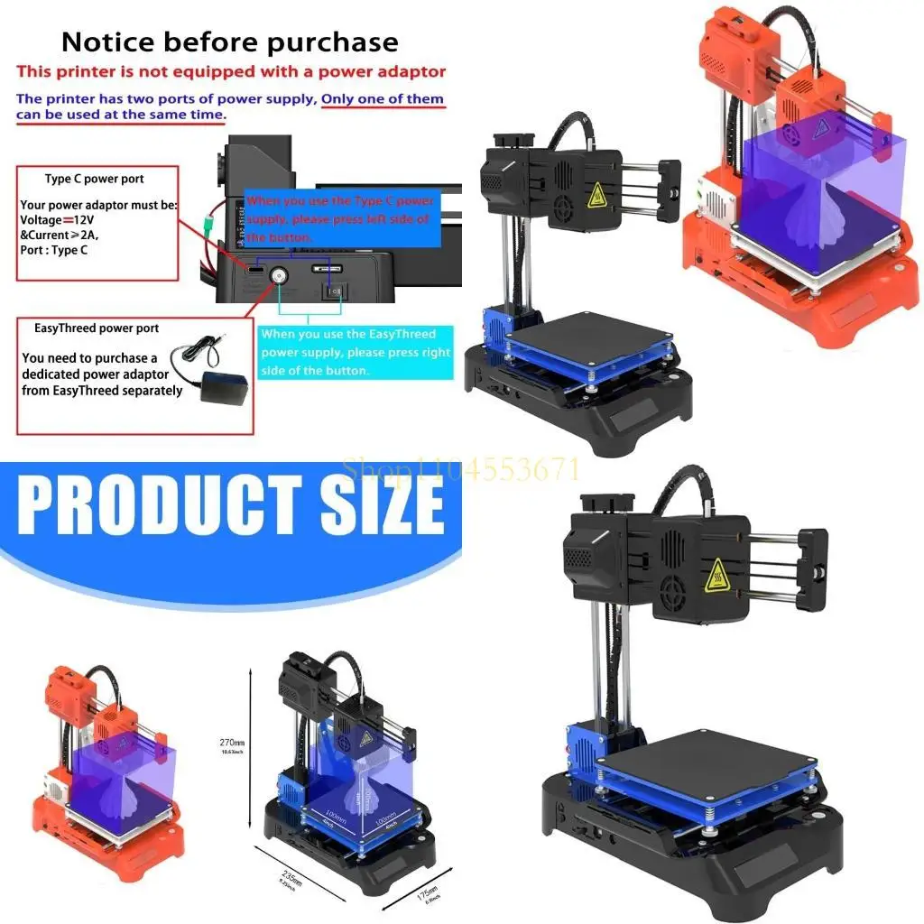 

Best Seller Efficient Mini 3D Printer 3D Printing Device Suitable For Home Studio Maker