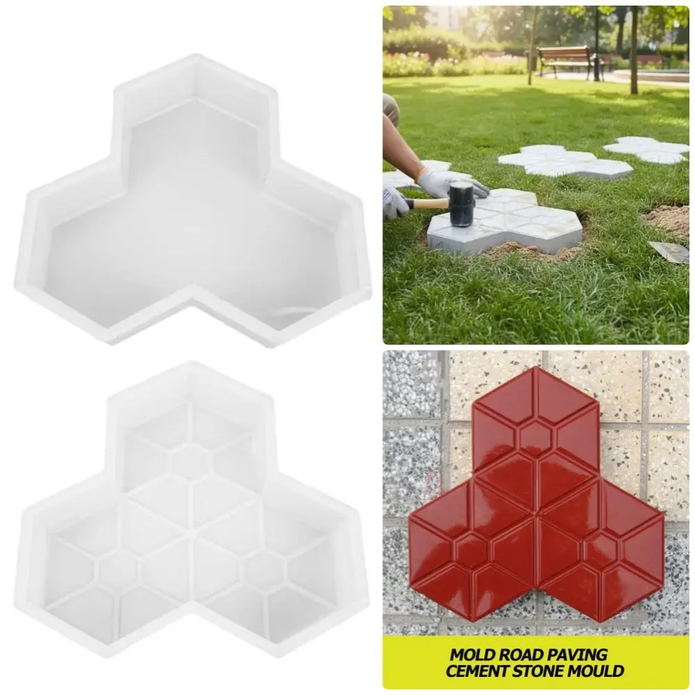 

1Pcs Maple Leaves Shape Paving Brick Mould Plastic Reusable Stepping Stone Paver 25x5cm DIY Walkway Brick Mold