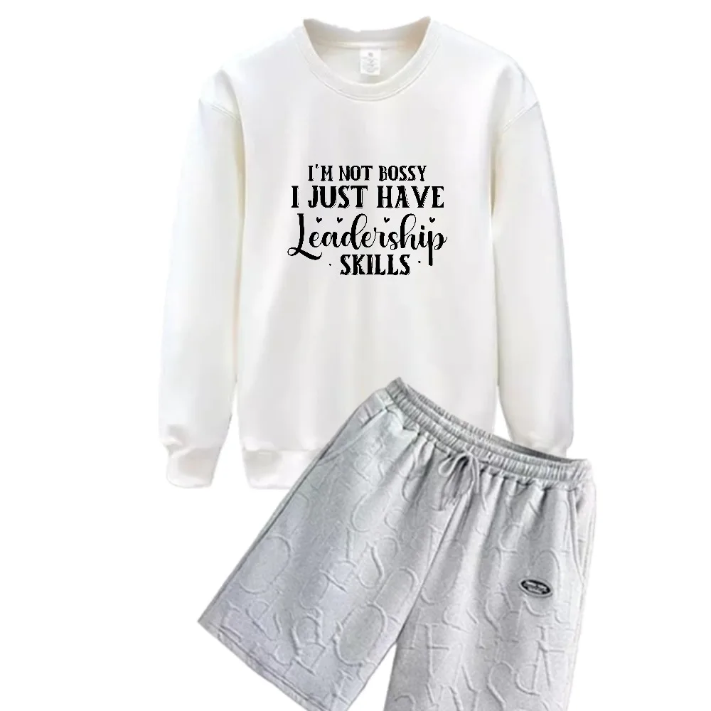 

Men Casual Two-Piece Sets Fashion Sports T-shirts+shorts suits for Spring And Autumn High-Quality Fabric Comfortable and Durable