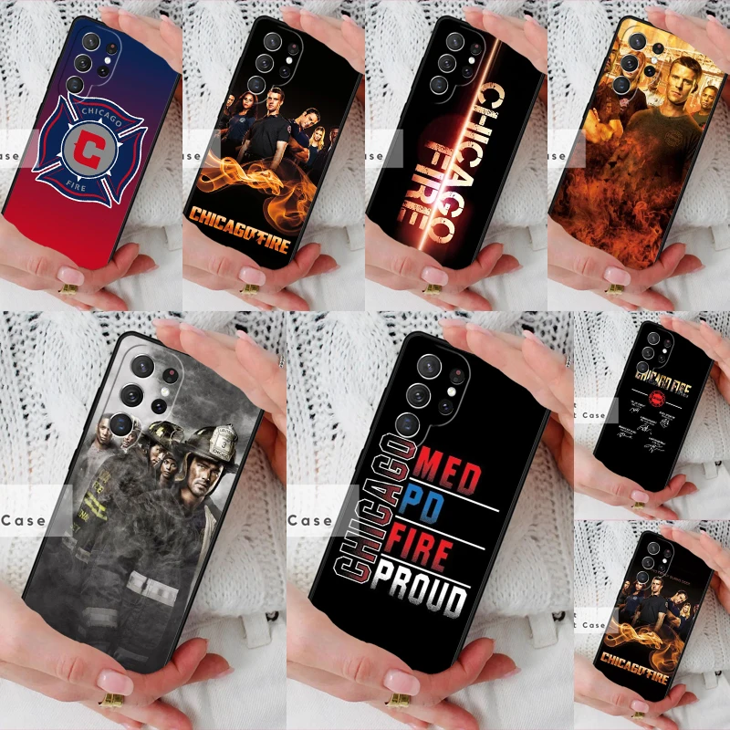 Chicago Fire TV Show Phone Cover Case for Samsung Galaxy S26 Ultra S20 FE Note 10 S24 S23 S21 S25 Plus S22