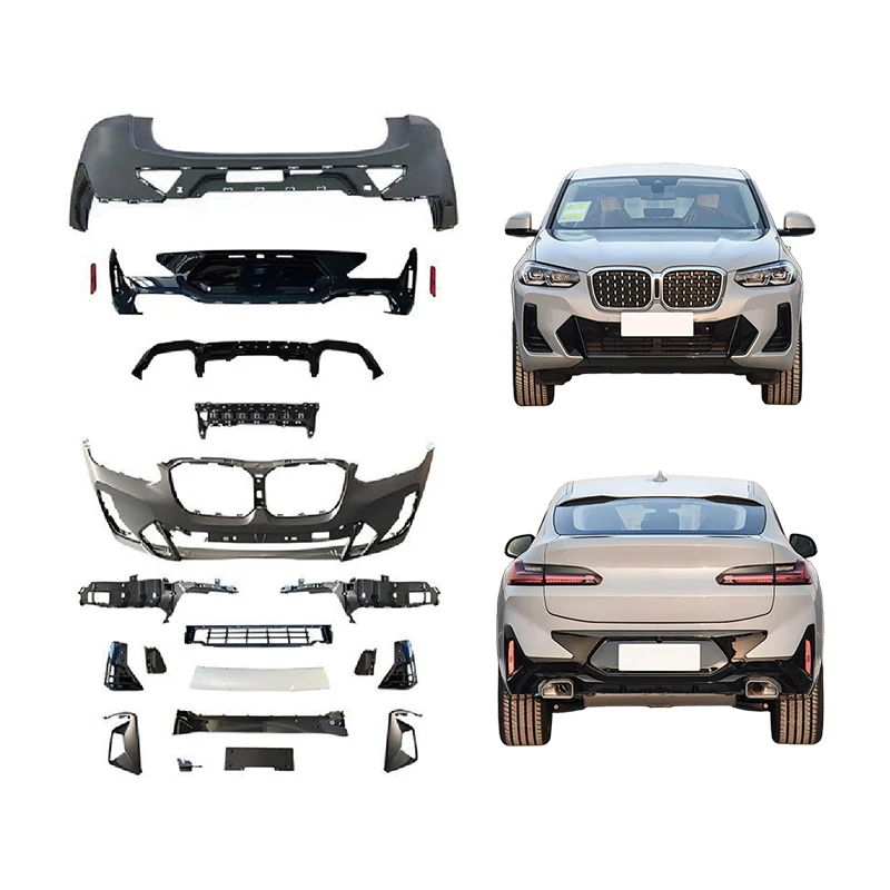 

Classic Car Restomod Body Kits2022-2024 Car Modification Upgrade M-Tech Body Kit Front Rear Bumper Lip Grille Reflective Strip S