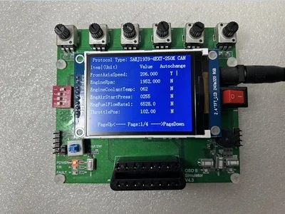 

Professional Vehicle OBD ECU J1939 Simulator ELM327 for Automotive Testing And Development