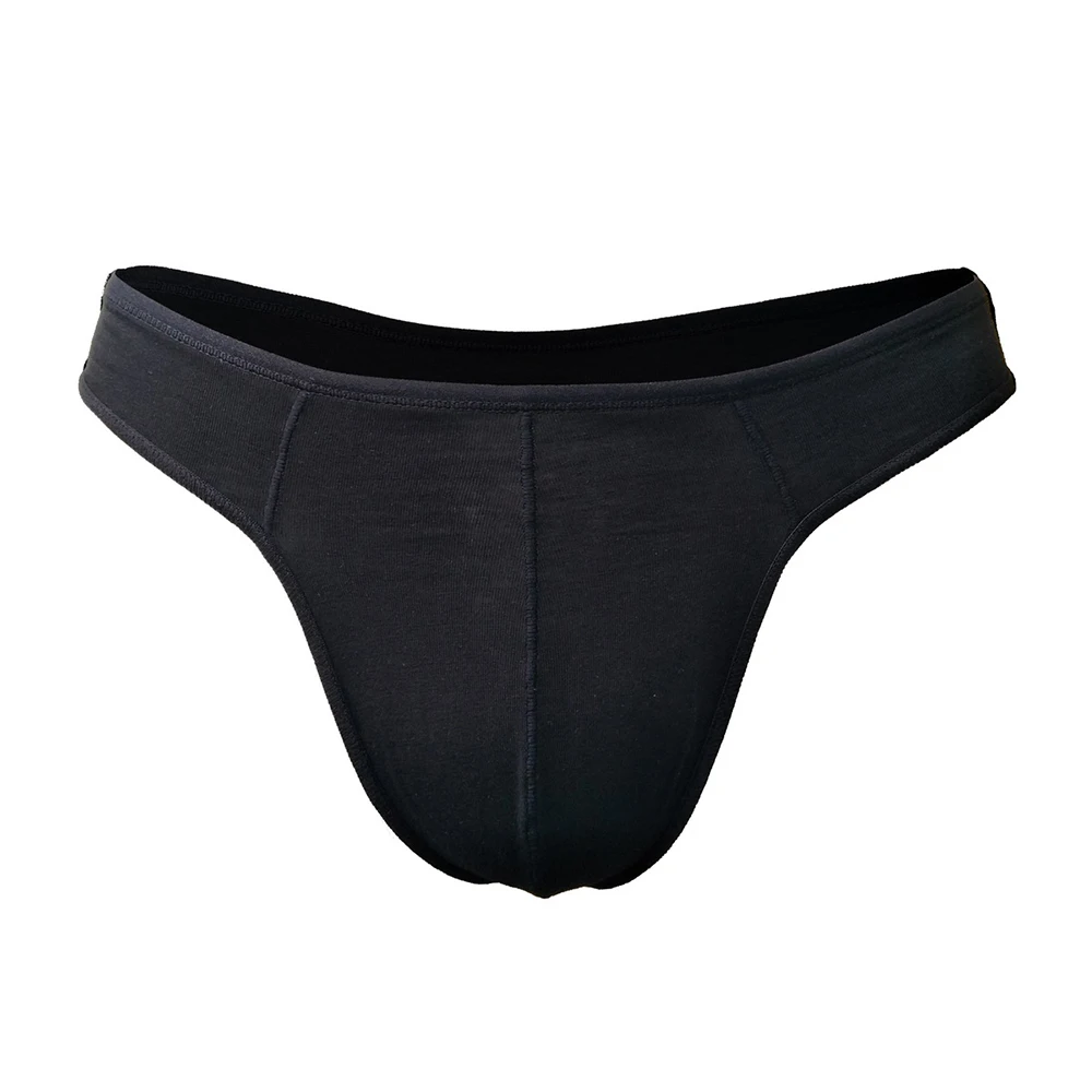 

Men's Erotic Lingerie Underwear Thongs Pouch Low Rise G-string Briefs Bikini Comfy Breathable Bulge T-Back Briefs