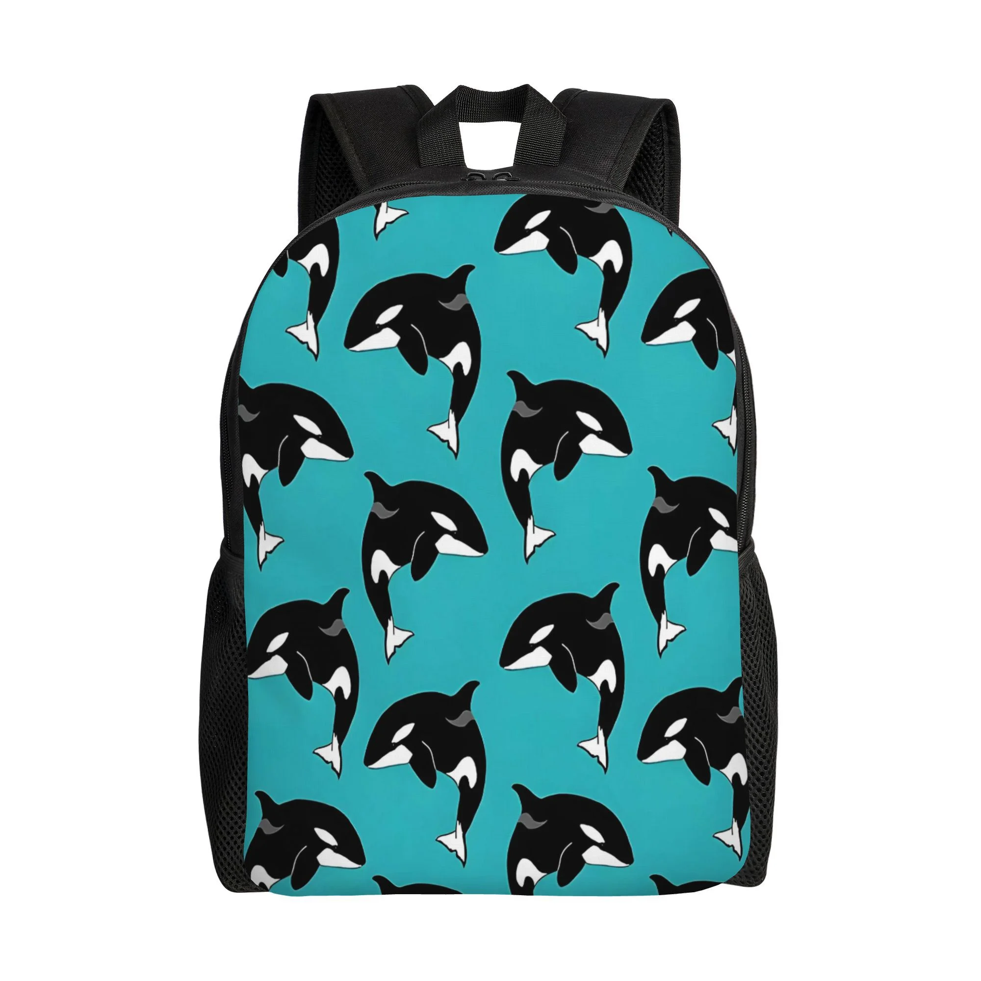 

Men's backpack, Killer Whale design, perfect for travel, fitness and everyday use - lightweight, durable and comfortable