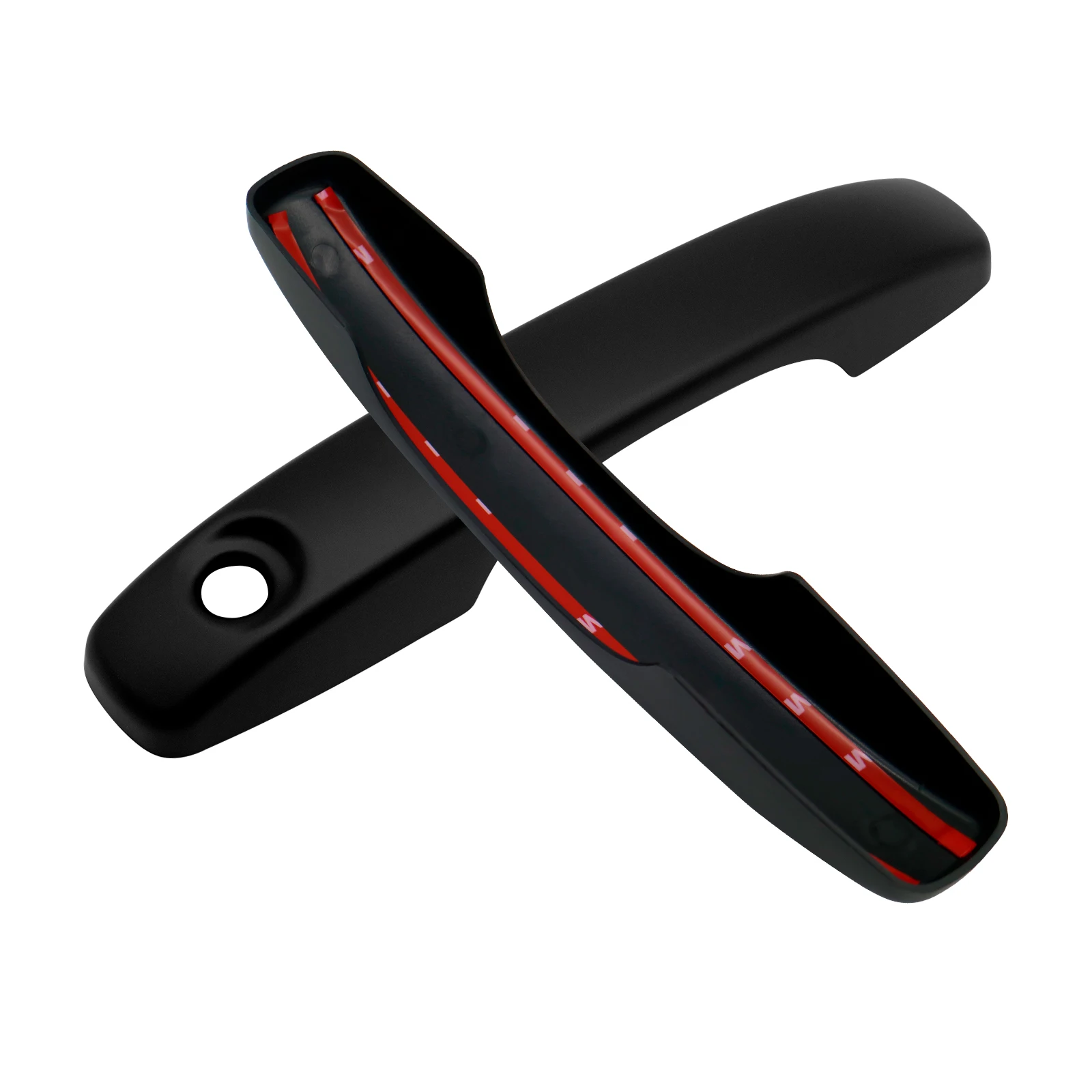 Matte Black Car Door Handle Cover For Ford Ranger 2023 2024 Next Gen Accessories Car Styling