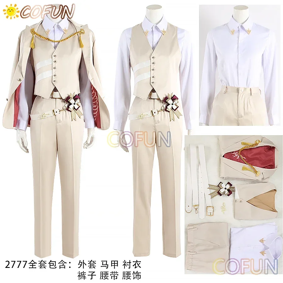 

COFUN [Customized] Game NU:Carnival 1st Anniversary Yakum Cosplay Costume Halloween Outfits Men Women New Suit Uniform