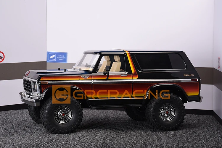 1/10 RC 자동차 TRAX/AS TRX-4 BRONCO 인테리어 TRX4 시뮬레이션 중앙 제어 시트 수정 부품 G161R