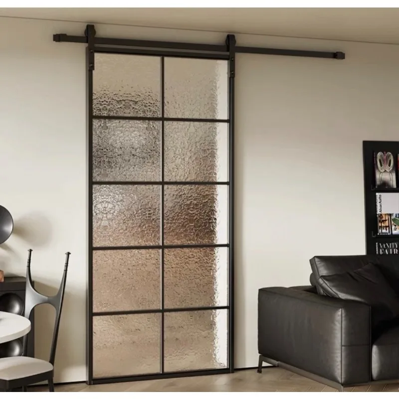 Steel Barn Doors Factory Manufacturer Custom Fireproof Steel Windows Modern Design French Style Fine Frame Heat Breaking Scrub