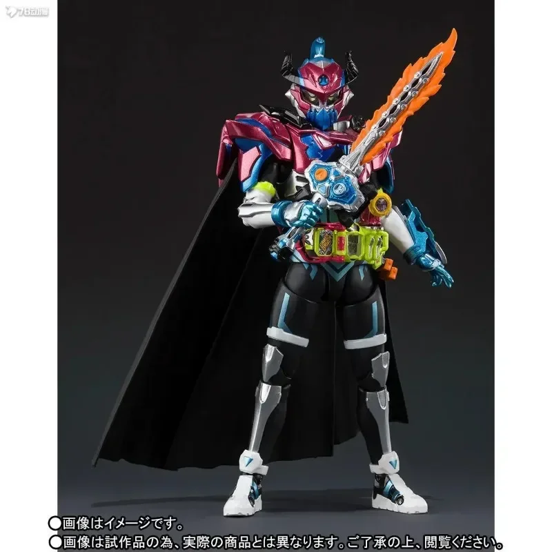 In Stock Bandai Original S.H.Figuarts Kamen Rider Brave Fantasy Gamer Level 50 Anime Action Figure Collectible Model Toys Gifts