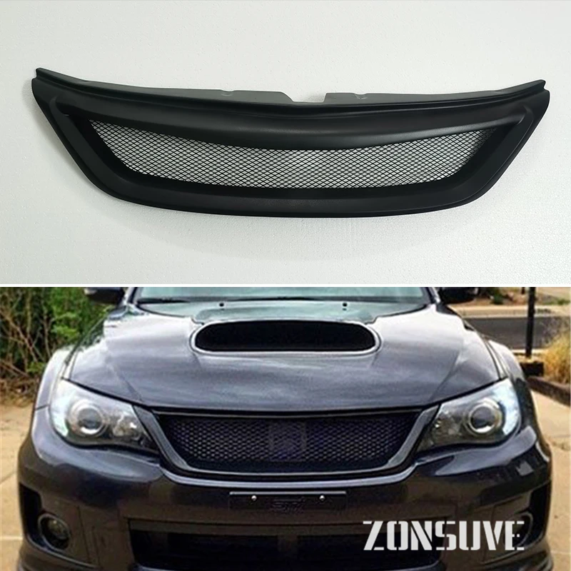 

For Subaru Impreza WRX STI 2011 2012 2013 2014 Year Front Center Racing Grille Cover Accessorie Body Kit