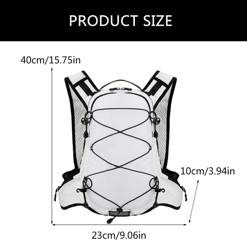 Spacious Trekking Rucksack with Adjustable Shoulder Straps Waist Belt and Internal Compartments for Organized Storage 066F