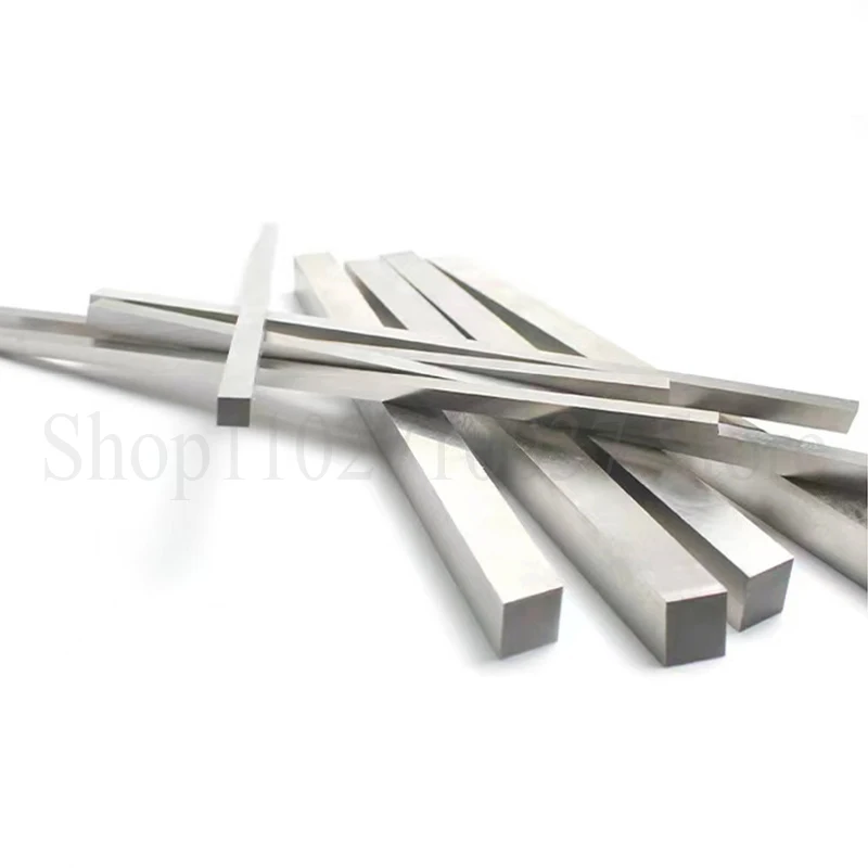 1PCS HSS High Speed Steel Turning Tool HRC63-65 CNC Lathe Turning Tool Bar White Steel CNC Turning Milling Tools Thickness=3-6mm