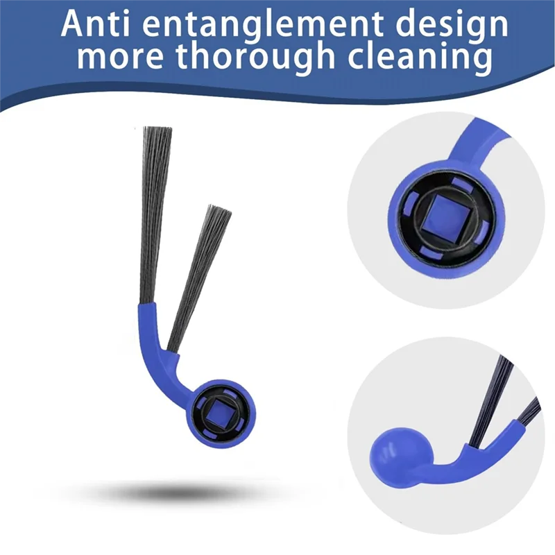 SANQ para Ecovacs Deebot T80 Omni/T80 piezas de aspiradora Cepillo Lateral principal filtro Hepa rodillo mopa almohadillas bolsas de polvo juego de accesorios